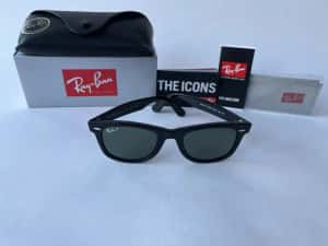 Ochelari de soare RAY BAN 2140 Wayfarer Polarizat Noi — miniatura 9