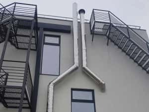 Cos de fum inox. Fabricam orice diamentru. — miniatura 5