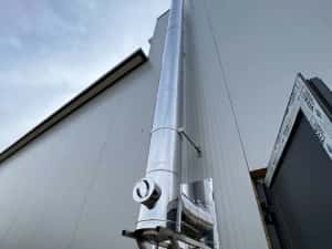 Cos de fum inox. Fabricam orice diamentru. — miniatura 7