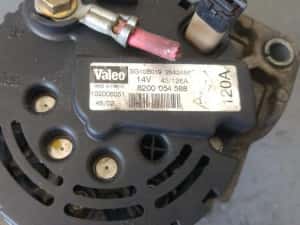 Alternator 1.9 dci renault megane 8200054588 — miniatura 2