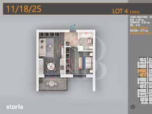 Promo-Ideal Investitie-2 camere-Theodor Pallady Metrou Teclu — miniatura 4