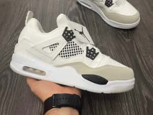 Adidasi Nike Air Jordan 4 Retro Military Black NOU — miniatura 3