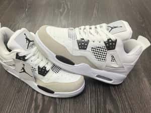 Adidasi Nike Air Jordan 4 Retro Military Black NOU — miniatura 7