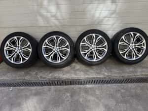 Jante 18 originale Bmw X1 X2 vara Hankook 225/50R18 8mm