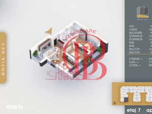 Bloc Finalizat Apartament 3 camere 7min Metrou Nicolae Teclu — miniatura 4