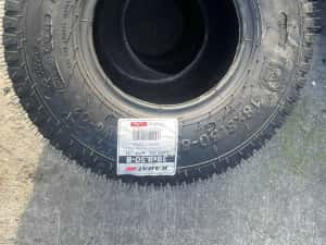 Roti spate 18x8.50-8 anvelope de tractoras gazon hecht viking honda — miniatura 3