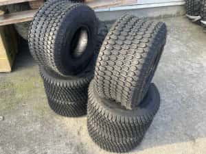 Roti spate 18x8.50-8 anvelope de tractoras gazon hecht viking honda — miniatura 8