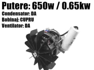Motor Betoniera 0.65 kW 650w 2700rot/min Bobinaj Cupru + LIVRARE GRATUITA VN — miniatura 2