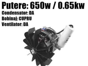Motor Betoniera 0.65 kW 650w 2700rot/min Bobinaj Cupru + LIVRARE GRATUITA VN — miniatura 10