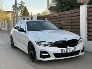 Bmw Seria 3 G20 320i 2019/10 M-Pachet Alb Perlat KM 35.000 Reali ! Aproape Noua Unic Propietar — miniatura 2