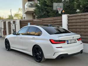 Bmw Seria 3 G20 320i 2019/10 M-Pachet Alb Perlat KM 35.000 Reali ! Aproape Noua Unic Propietar — miniatura 3