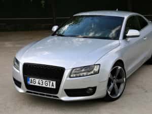 Audi A5 Coupe 3.0 Tdi 240 Cp Manual // 2008 // Interior Coniac / Xenon — miniatura 9