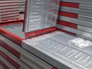 Podine metalice pentru schela, pedane schela 1.8 m — miniatura 2