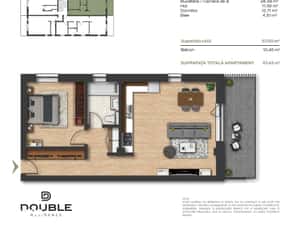 Apartament nou cu terasă și curte — miniatura 4