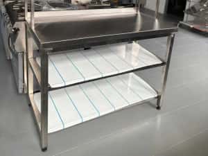 Masa de lucru din inox, dimensiuni la cerere — miniatura 6