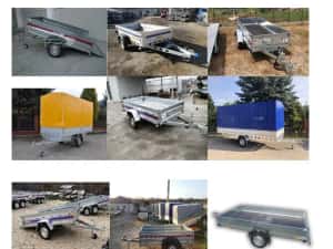 Oferta remorci si platforme auto NOI, cu posibilitate rate — miniatura 2