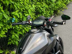 YAMAHA MT-07 ABS, an 2014, 51.500 km – Akrapovič, Öhlins, Hyperpro și numeroase accesorii — miniatura 4