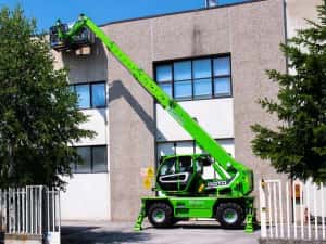 Inchiriez telehandler telescopic roto macara/nacela/stivuitor Manitou — miniatura 3