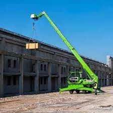 Inchiriez telehandler telescopic roto macara/nacela/stivuitor Manitou — miniatura 5
