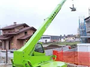 Inchiriez telehandler telescopic roto macara/nacela/stivuitor Manitou — miniatura 7