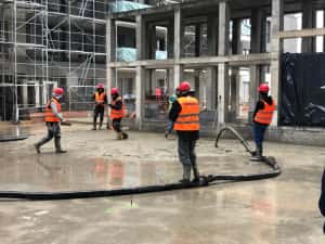 Turnare sapa beton cu Cuart Beton Elicopterizat, Pardoseli Industriale — miniatura 9