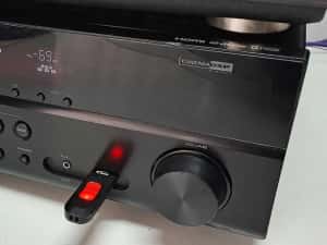 Yamaha HTR 3067 amplificator 4K Ultra HD 5.1 HDMI — miniatura 6