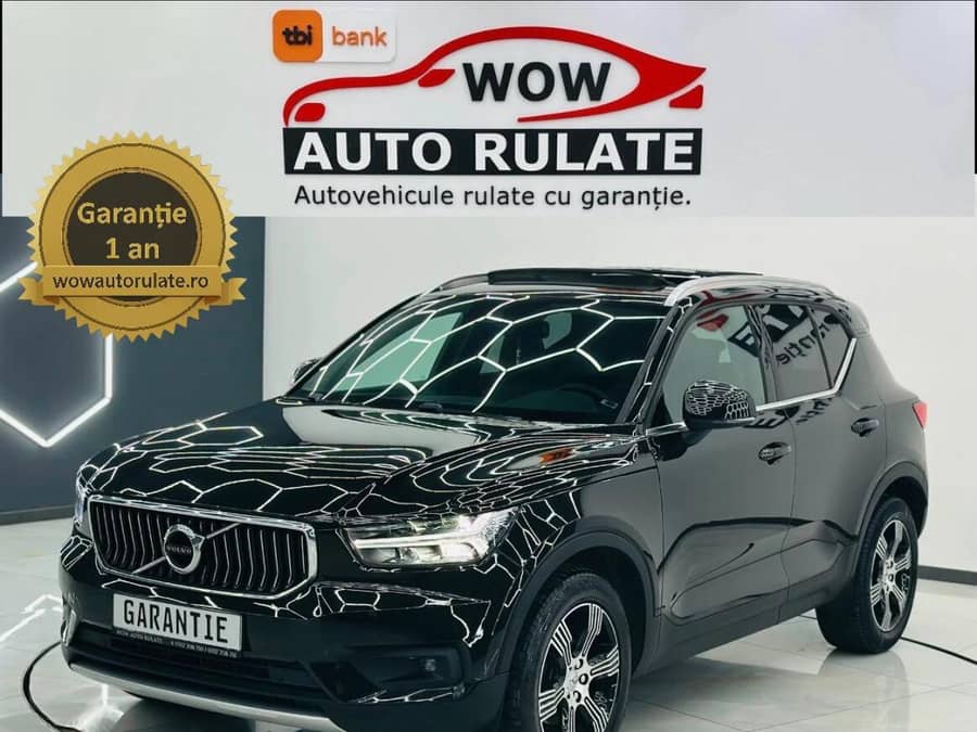 VOLVO XC40 INSCRIPTION 156 CP, MANUALA, 2019, NEGRU — fotografie 1 din 7