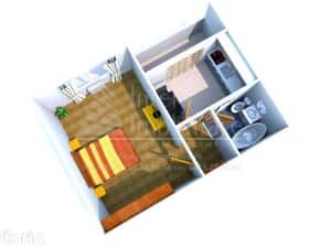 Apartament  1 camera Cug , 34 metri, etaj 2 Cod:162338 — miniatura 4