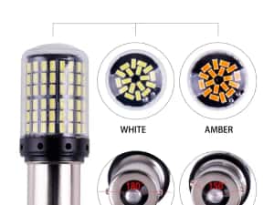 Bec Led Pentru Semnalizare,Poziții,Marsarier,Lumini De Zi zi P21W/PY21 — miniatura 7