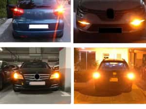 Bec Led Pentru Semnalizare,Poziții,Marsarier,Lumini De Zi zi P21W/PY21 — miniatura 10