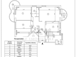 Apartament 4 camere 99mp etaj intermediar — miniatura 4