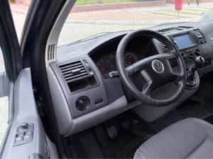 Volkswagen VW Multivan Caravelle T5 2.5 TDI 8+1 Locuri Climă Jante R18 Transporter — miniatura 6