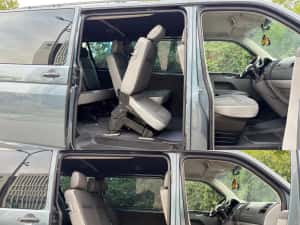 Volkswagen VW Multivan Caravelle T5 2.5 TDI 8+1 Locuri Climă Jante R18 Transporter — miniatura 8