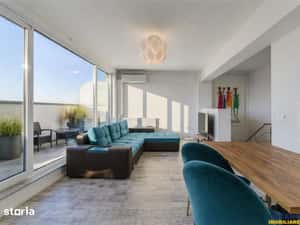 FILM&3D! Penthouse spatios,luminos,terasa generoasa,Maurer,Tractorul,B — miniatura 4