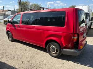 Volkswagen TRANSPORTER T5 1.9 TDI extralung 2007 Euro 4 8+1 locuri Aer Conditionat USOR AVARIAT stanga spate — miniatura 4