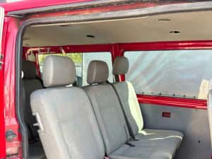 Volkswagen TRANSPORTER T5 1.9 TDI extralung 2007 Euro 4 8+1 locuri Aer Conditionat USOR AVARIAT stanga spate — miniatura 8