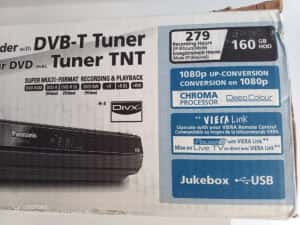 Panasonic DVD recorder cu 160 GB hard disk DMR-EX773ECK nou in cutie model rar