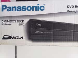 Panasonic DVD recorder cu 160 GB hard disk DMR-EX773ECK nou in cutie model rar — miniatura 6