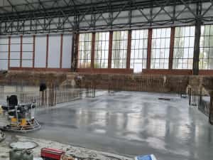 Turnare beton elicopterizat, sapa cu elicopter si cuart, Periat. — miniatura 4