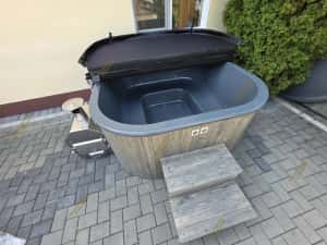 Ciubar patrat fibră, jacuzzi Hidromasaj Aeromasaj — miniatura 6