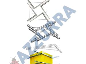 montanti  spade cofraje, PROFIL U CU CIOC, cravate, pene, distantieri — miniatura 6