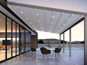 Pergola retractabila din aluminiu — miniatura 4