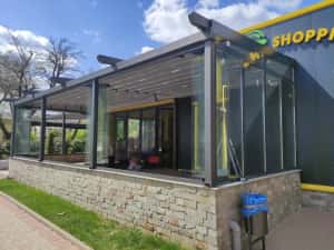 Pergola retractabila din aluminiu — miniatura 9