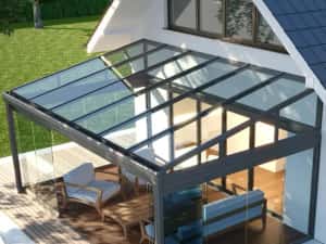 Pergola retractabila din aluminiu — miniatura 10