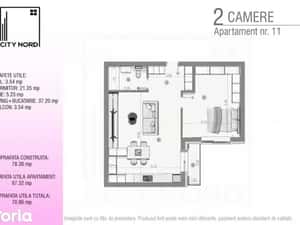 Dormitor 21 mp mp! Proprietate rara etaj 1 cu lift — miniatura 6