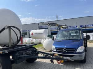 Sprinter Macara Hiab brat hidraulic Mercedes — miniatura 6