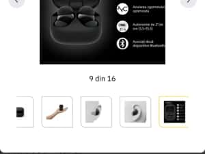 SONY LinkBuds Fit, True Wireless, sigilate, transport inclus. OCAZIE — miniatura 6