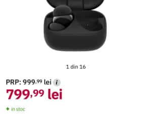 SONY LinkBuds Fit, True Wireless, sigilate, transport inclus. OCAZIE — miniatura 7