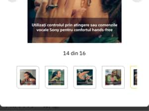 SONY LinkBuds Fit, True Wireless, sigilate, transport inclus. OCAZIE — miniatura 8