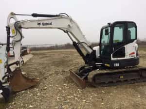 Inchiriem excavator 17,5 tone pneuri, senile, 8 tone senile — miniatura 8